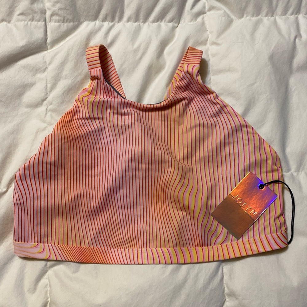 Jolyn Kaylee swim top /Color: Radical size 2XL